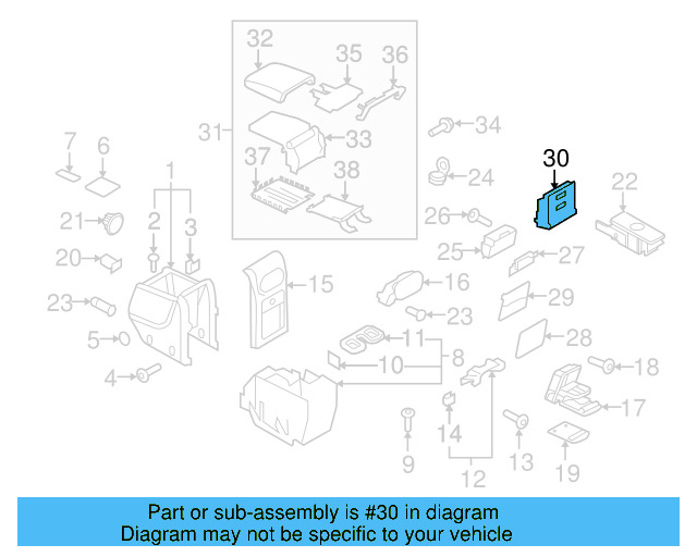 12 Volt Accessory Power Outlet 1J0-919-309 - View 27