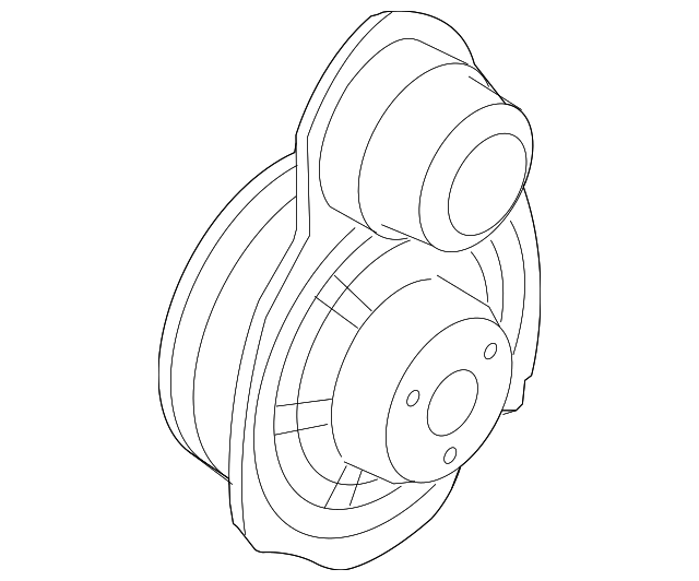 Front Dr Speaker 3C8-035-454 - View 10