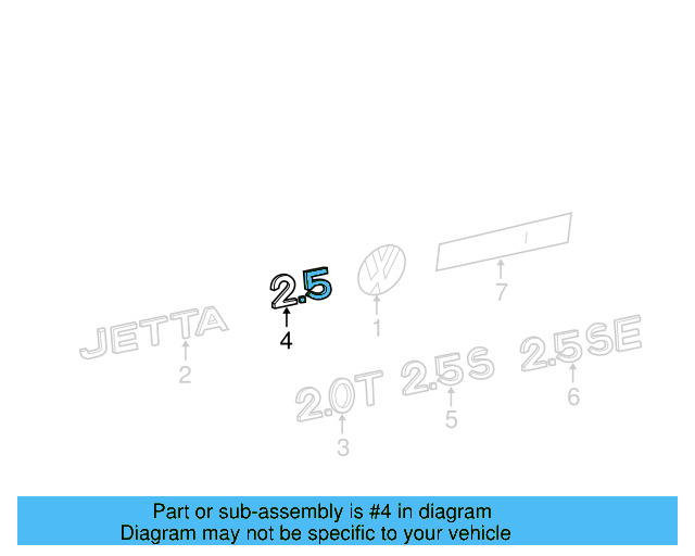 Hatch Emblem 1K9-853-630-A-ULM - View 16
