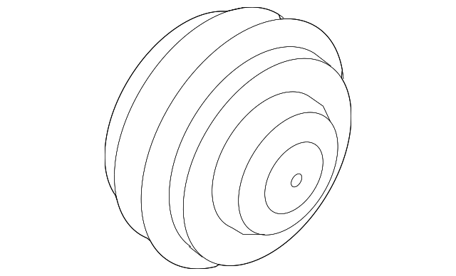 Rear Dr Speaker 3C0-035-453-B - View 9