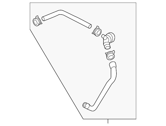 Outlet Hose 5Q0-121-101-P