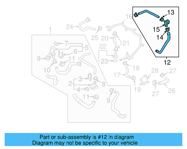 Hose Assembly 5Q0-122-157-AK - View 41