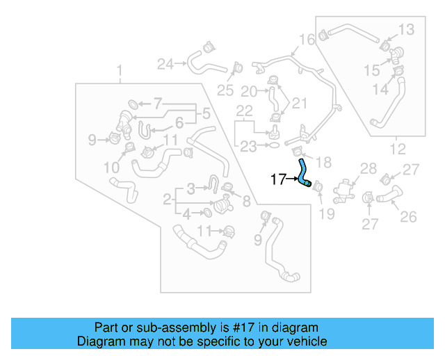 Hose 06K-121-049-A - View 20