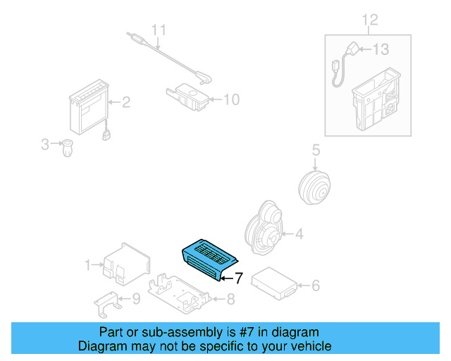 Cover Panel 3C0-971-813-9B9 - View 7