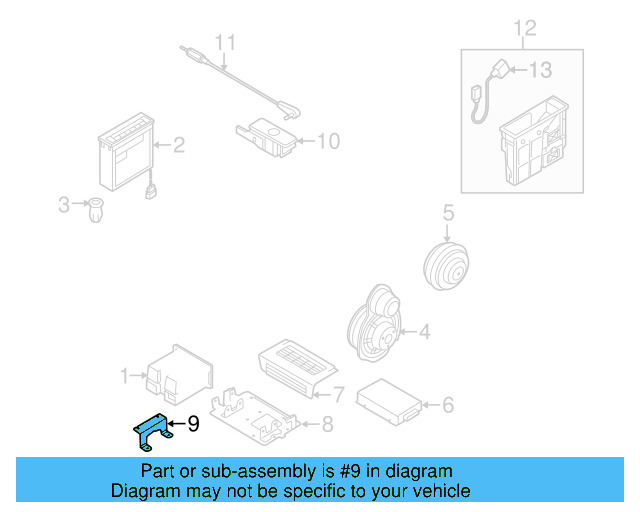 Bracket 1K0-035-883-E - View 16