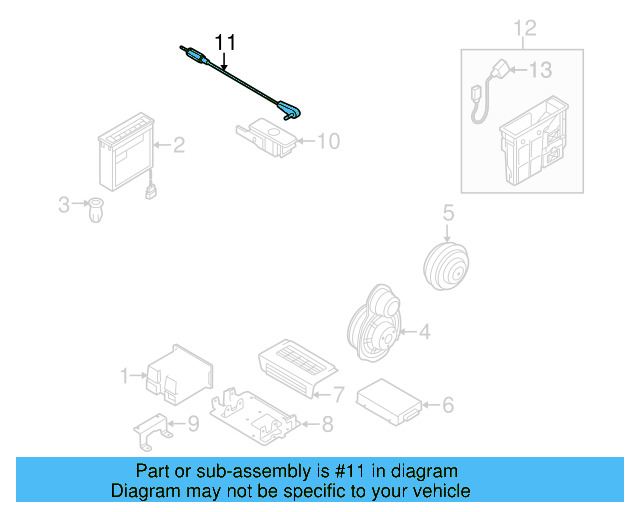 Auxiliary Jack Harness 1Q0-971-656 - View 9