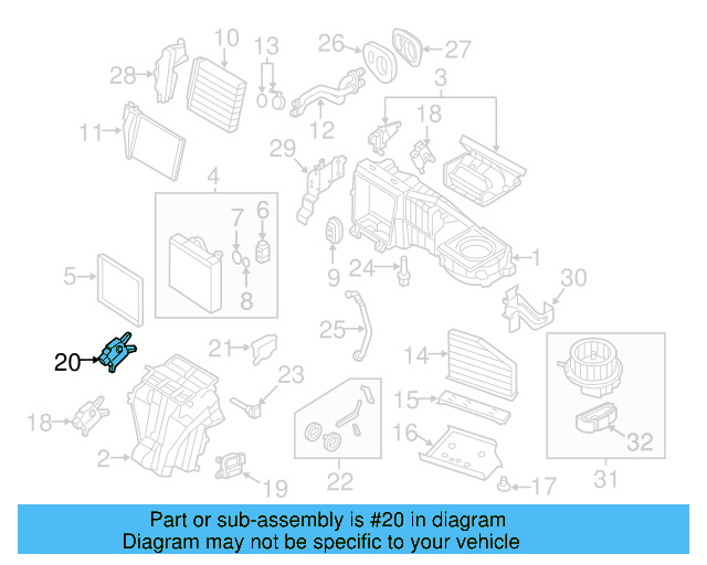 Adjust Motor 1K1-907-511-E - View 8