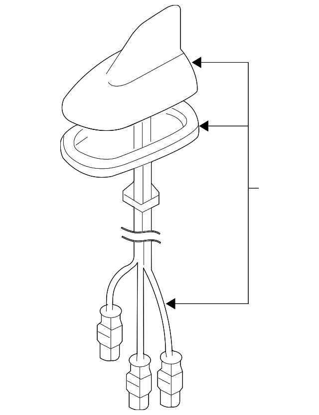 Antenna Mast 1J0-035-849-E - View 5