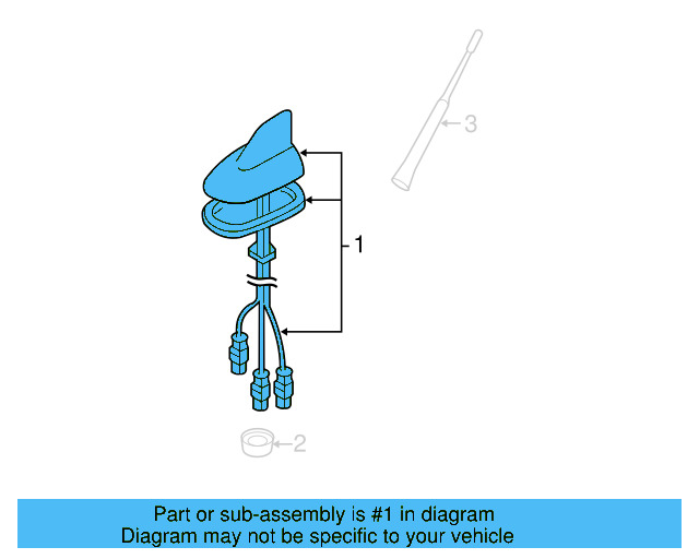 Antenna Mast 1J0-035-849-E - View 17