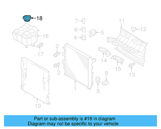 Cooling Duct 7P6-853-673-9B9 - View 7