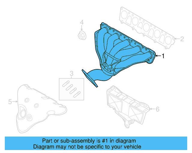 Exhaust Manifold 07K-253-031-M - View 14