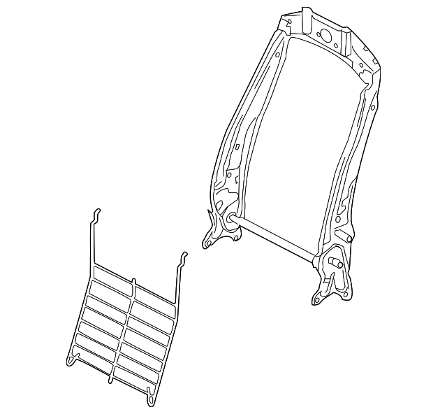 Seat Back Frame 3QF-881-046-F - View 4