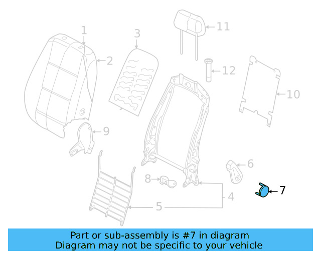 Handle Cap 17A-881-470-82V - View 5