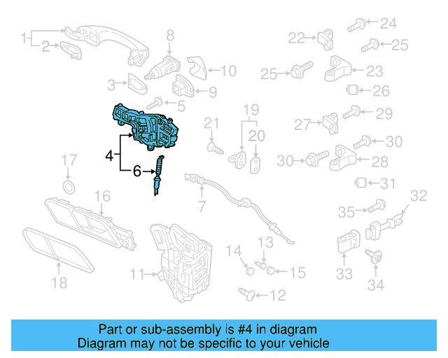 Handle Base 5NN-837-812-C - View 5