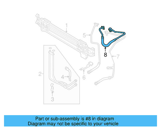 Pressure Line 3C0-317-817 - View 9