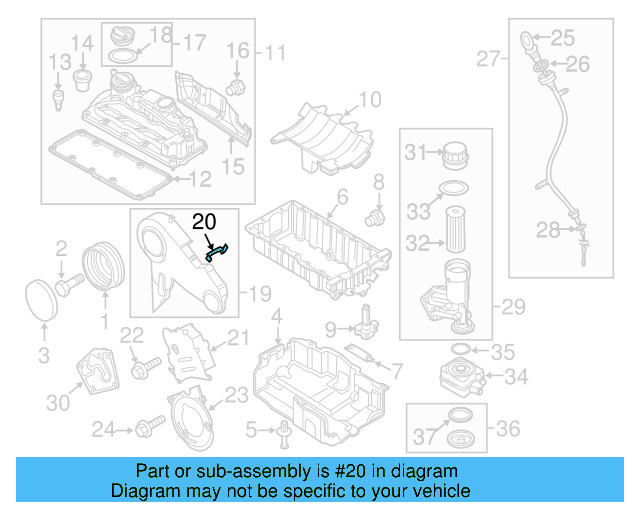Oil Pan Gasket D-176-404-M2 - View 11