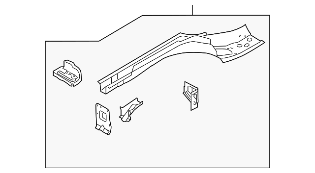 Rail Assembly 1K5-803-496 - View 17
