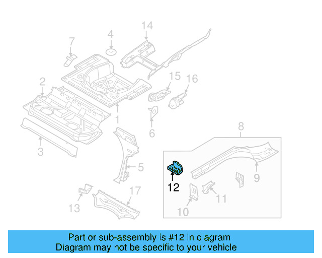 End Plate 1K0-804-473 - View 10