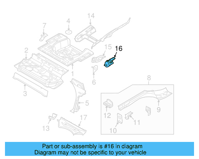 Mount Bracket 1K0-802-225-B
