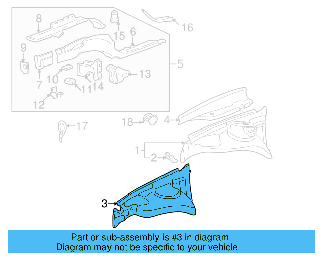 Upper Rail 1HM-809-147 - View 7