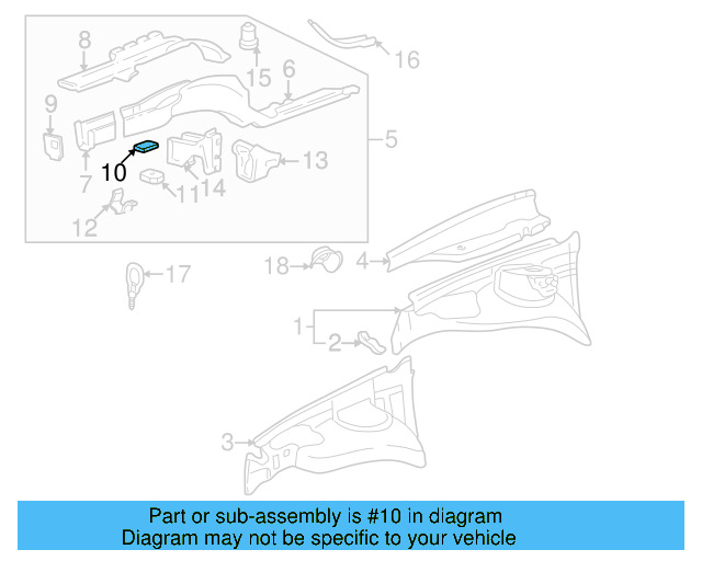 Retainer Plate 8A0804715C - View 4