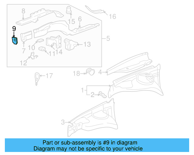 Filler Plate 1E0-804-181 - View 3