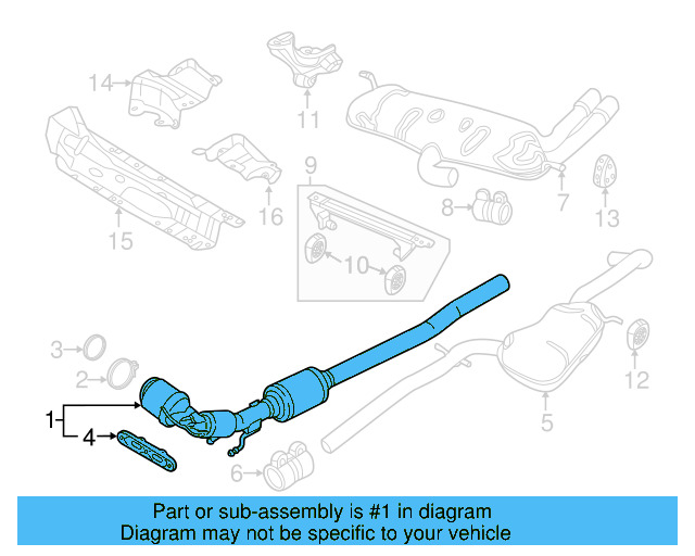 Converter & Pipe 5C0-254-501-J - View 5