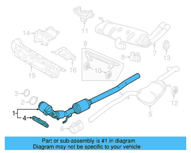 Converter & Pipe 5C0-254-501-J - View 6