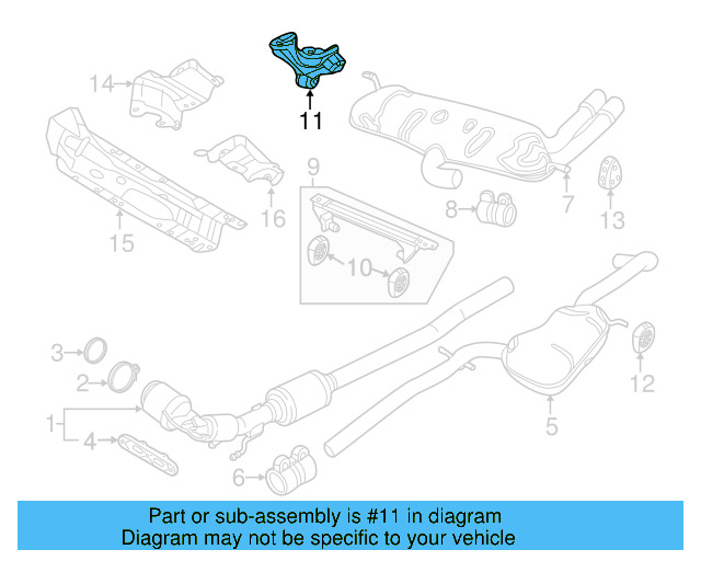Rear Bracket 1K0-253-144-AH - View 10