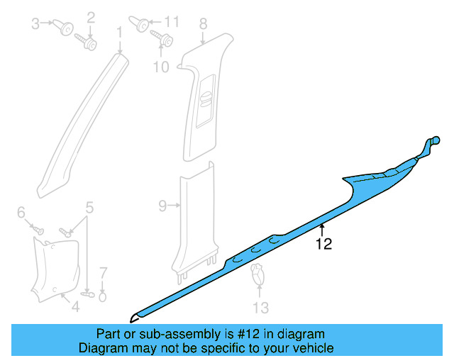 Scuff Plate 3B0-853-370-D-Q70 - View 10