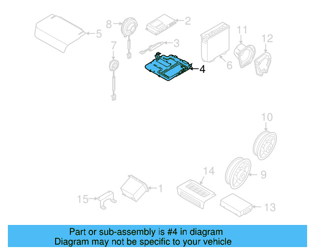 Mount Bracket 3C0-919-935-A