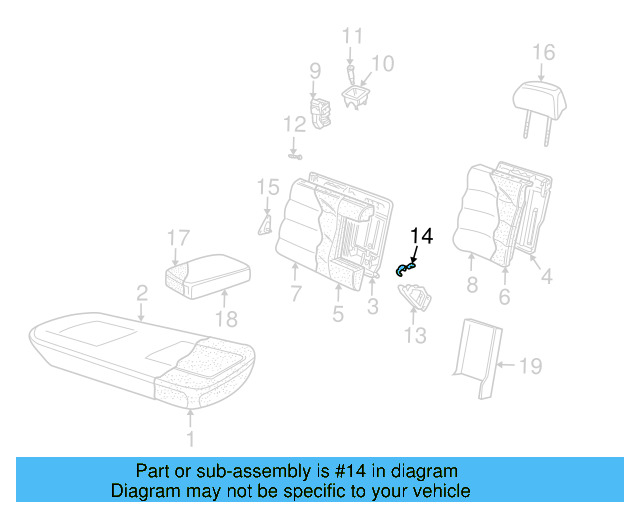 Center Mount Cover 8E0-886-193 - View 16
