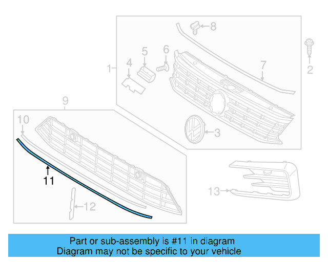 Lower Molding 561-853-101-D-2ZZ - View 5