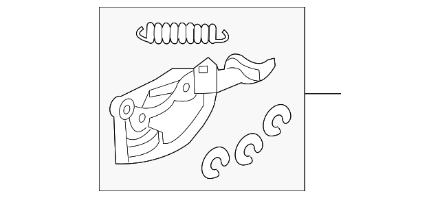 Release Handle 1C0-881-634-A-U71