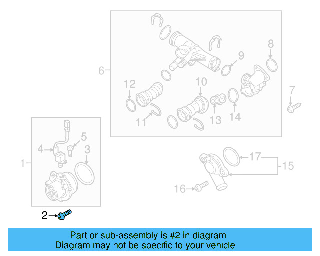 Upper Coupling Retainer Spring 1J0-121-142 - View 22