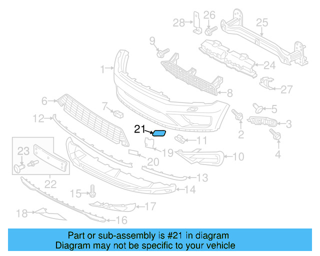 Tow Eye Cap Cap (Unpainted) 7p6807368agru - View 4