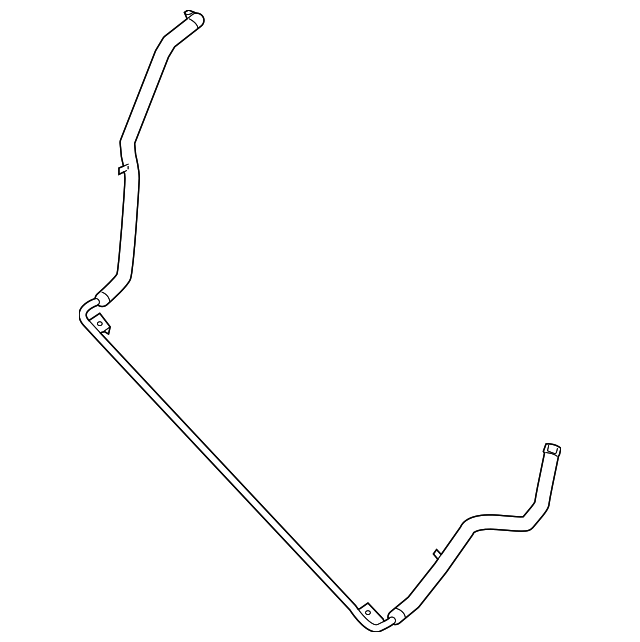 Lower Return Hose 7B0-422-093-C