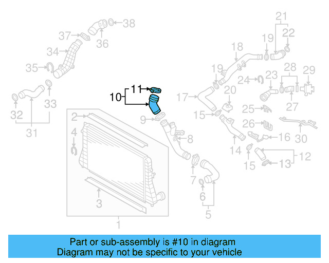 Rear Hose Clamp N-105-444-01 - View 78