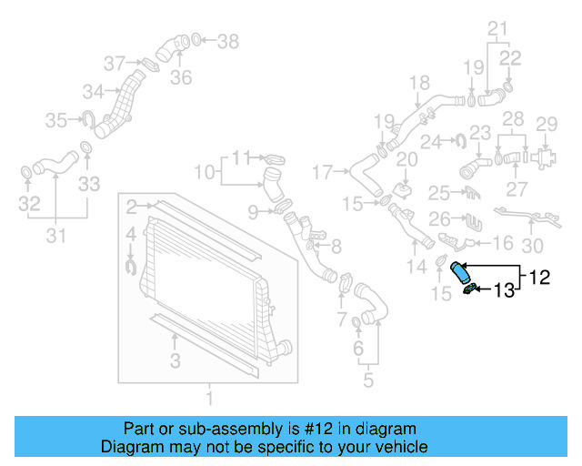 Connector Hose 1K0-145-845-C - View 12