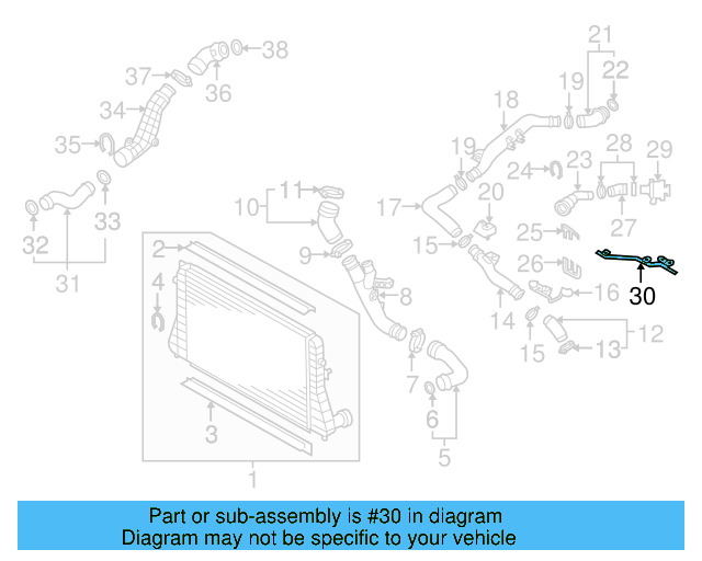 Muffler Bracket 1K0-145-959-C - View 3