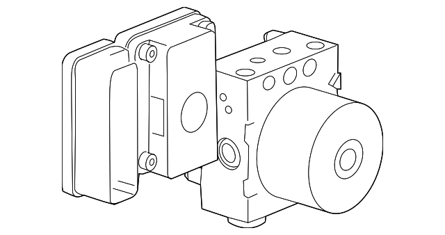ABS Pump Assembly 1K0-614-517-DE-BEF - View 7