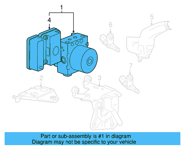 ABS Pump Assembly 1K0-614-517-DE-BEF - View 16