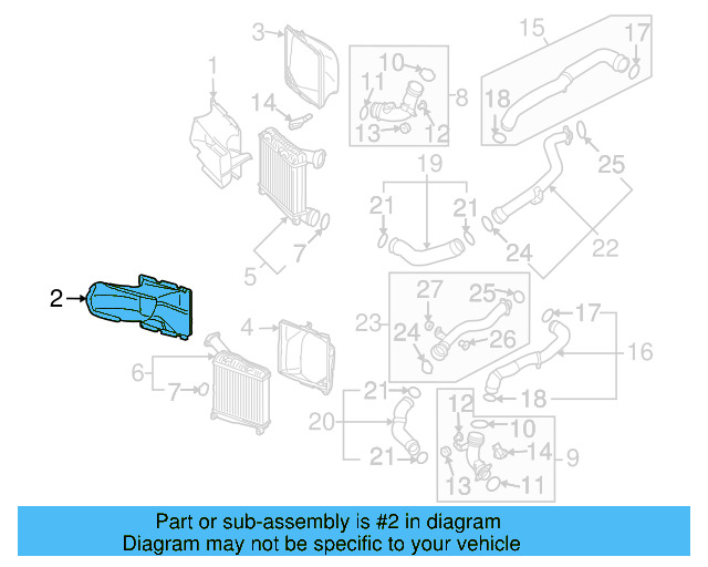 Intake Duct 7L6-117-335-B - View 5