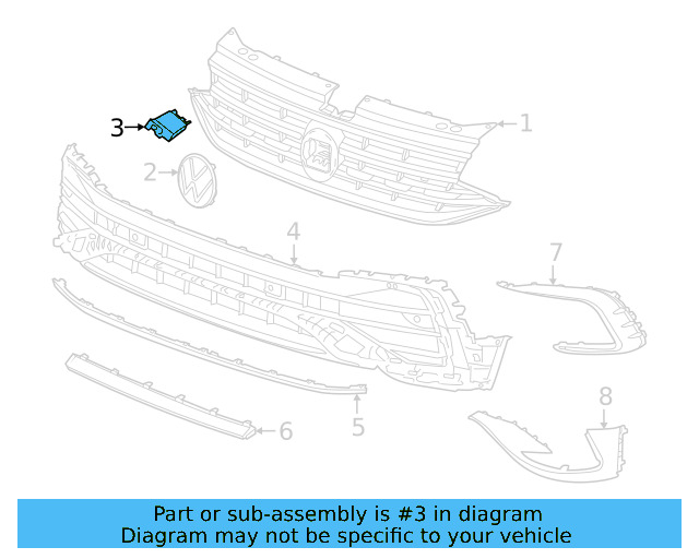 Emblem 5NN-853-948-A - View 4