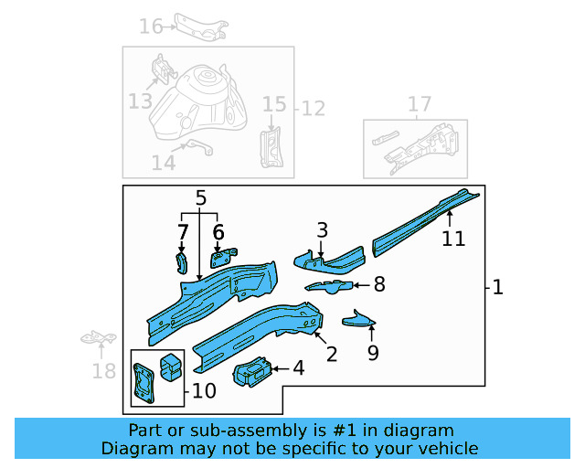 Rail Assembly 5QM-803-092-A - View 10