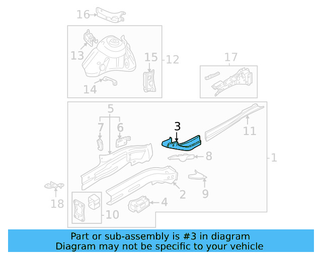 Side Member Extension 5Q0-803-210 - View 31