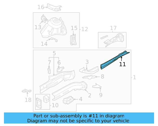 Rail Extension 5Q0-804-456-B - View 4