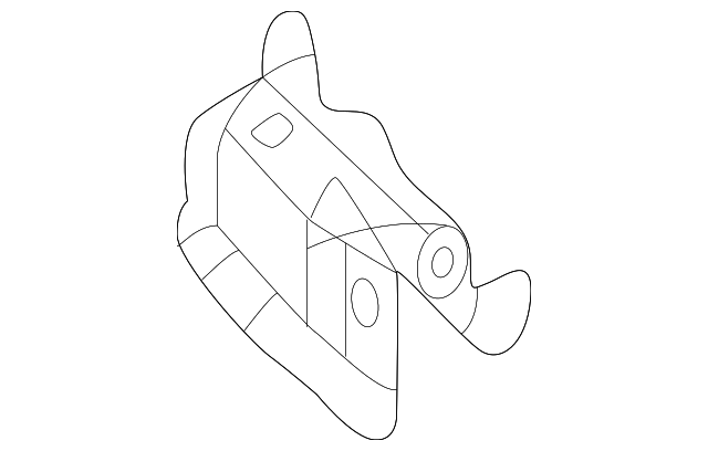 Bracket 5Q0-121-409-B - View 2