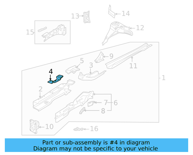 Mount Bracket 5Q0-810-811 - View 48