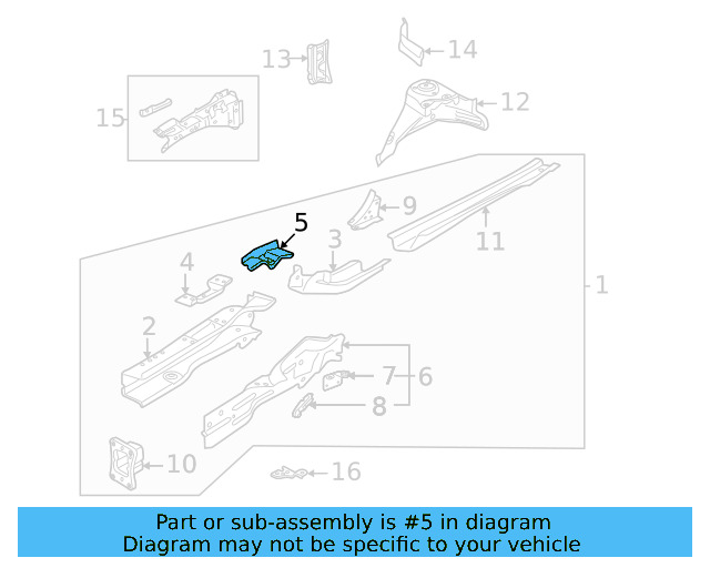 Lower Retainer 5Q0-803-127 - View 31